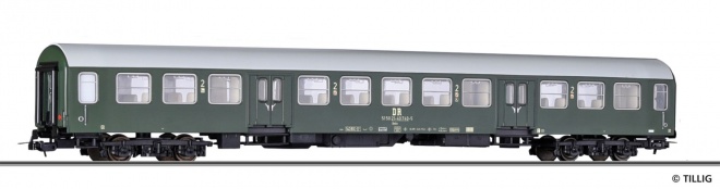 Passenger car 2nd class Bmh type Halberstadt<br /><a href='images/pictures/Sachsenmodelle/74945-HM.jpg' target='_blank'>Full size image</a>
